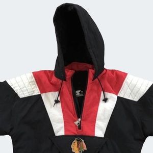 Vintage Chicago Blackhawks NHL officially licensed Starter Jacket - Adult Size L